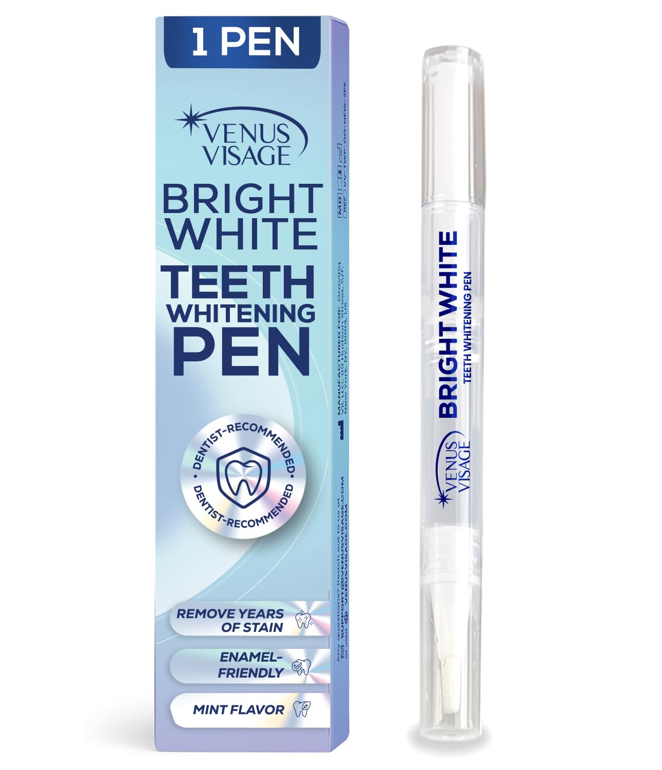Venus Visage Teeth Whitening Pen and Tooth Polishing Kit   – Professio - View 10