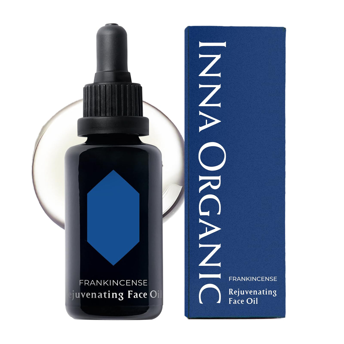 Organic Rejuvenating Face Oil Anti aging Wrinkle Care Non - INNA ORGANIC Official Imagery - 2
