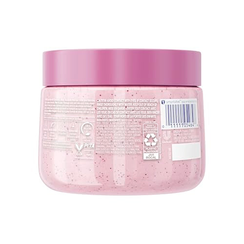 Dove Himalayan Salt & Rose Oil Body Scrub Exfoliates and Deeply - Product Imagery