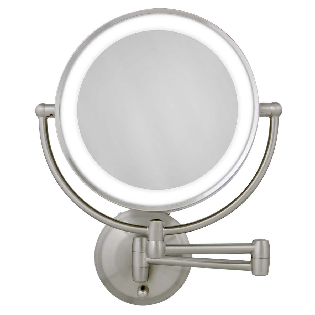 Zadro 11 LED Wall Mounted Makeup Mirror 5X 1X Shaving Mirror - Zadro Official Imagery - 2
