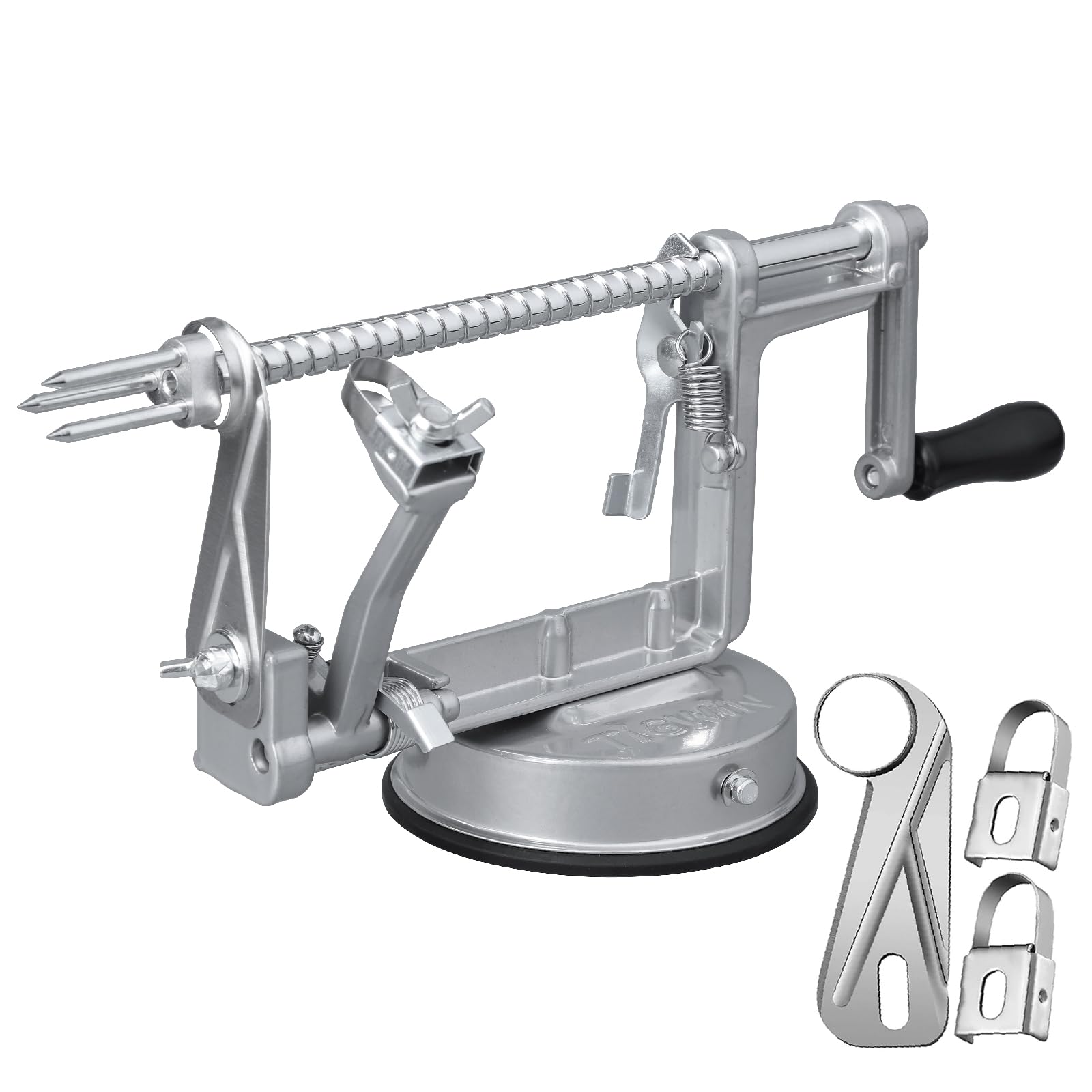 tigwin Apple Peeler Corer, Long lasting Chrome Cast Magnesium Alloy Ap - View 9