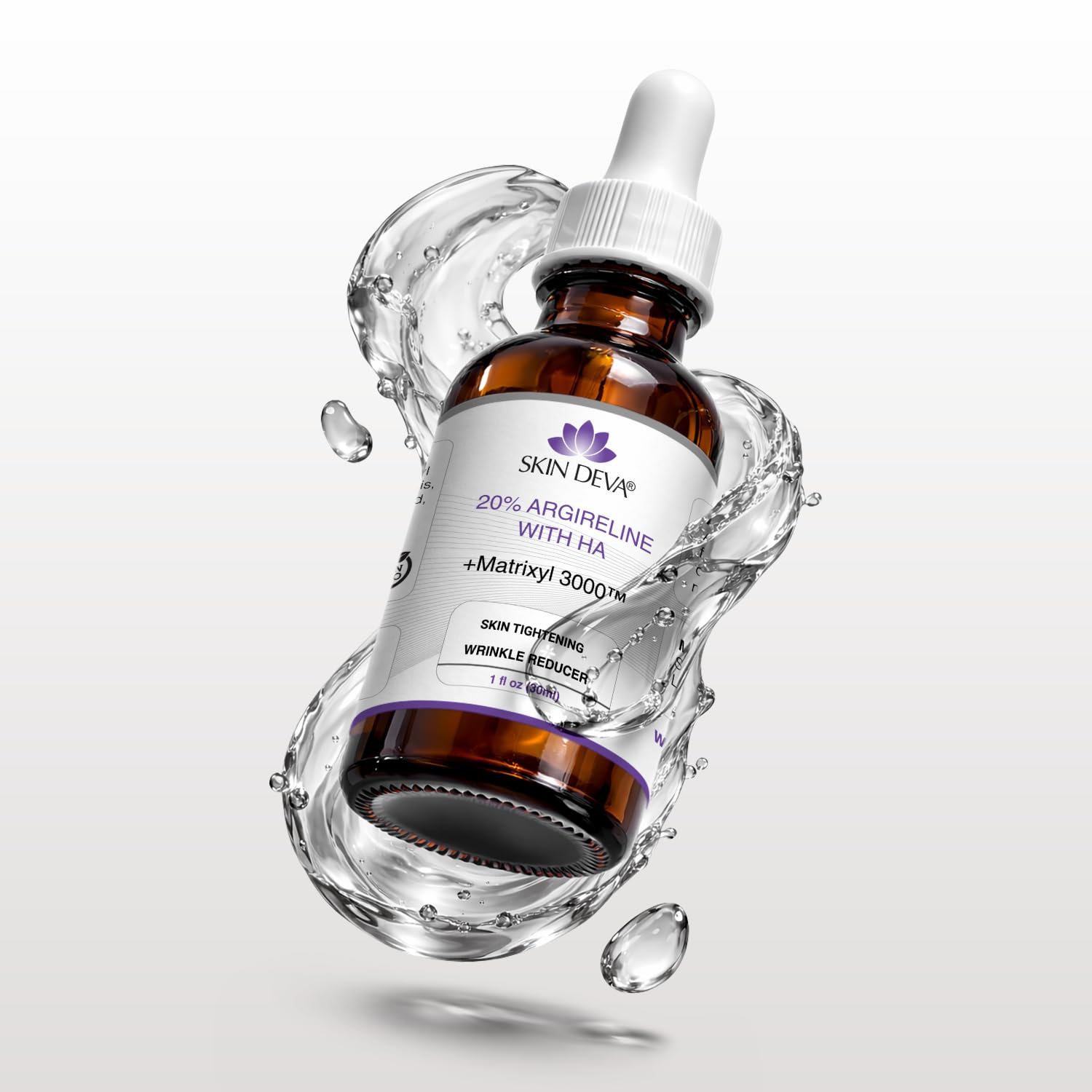 SKIN DEVA 20% Argireline Serum with Matrixyl 3000 Pure Hyaluronic Acid Serum - SKIN DEVA Official Product View 9