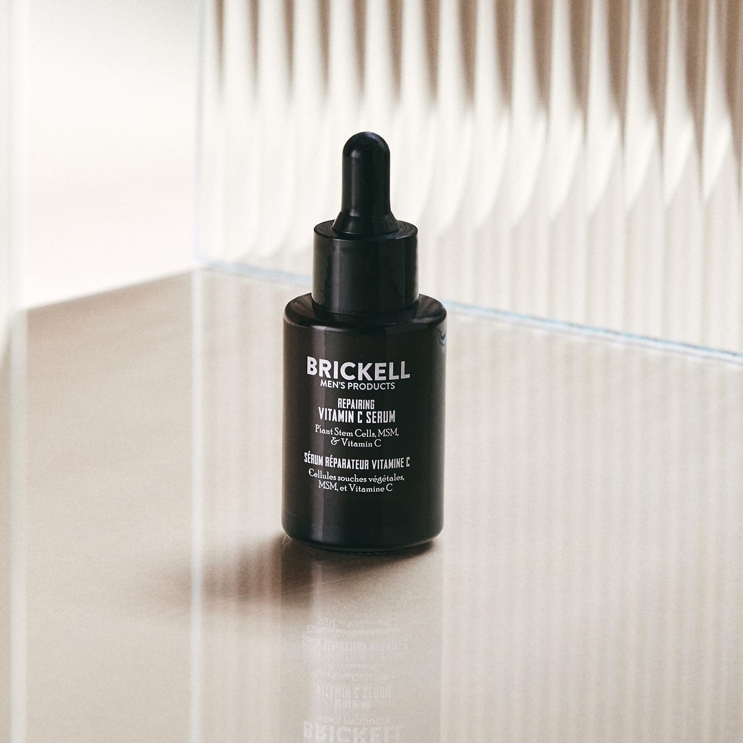 Brickell Men's Products Brickell Men's Anti Aging Serum For Face, Repairing - Brickell Men's Products Official Product View 3