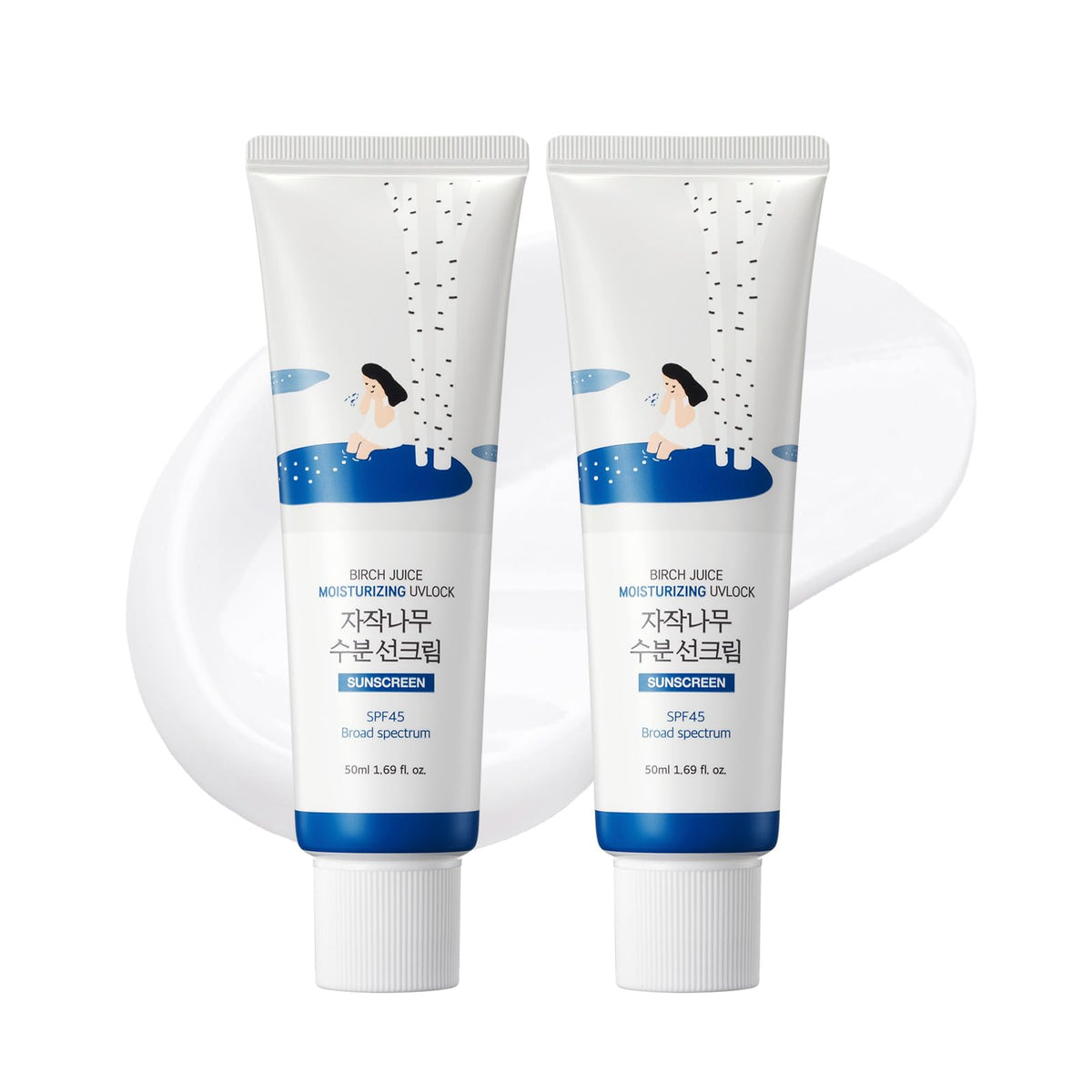 ROUND LAB Birch Juice Moisturizing UV LOCK SPF 45 1 1 - ROUND LAB Official Imagery - 2