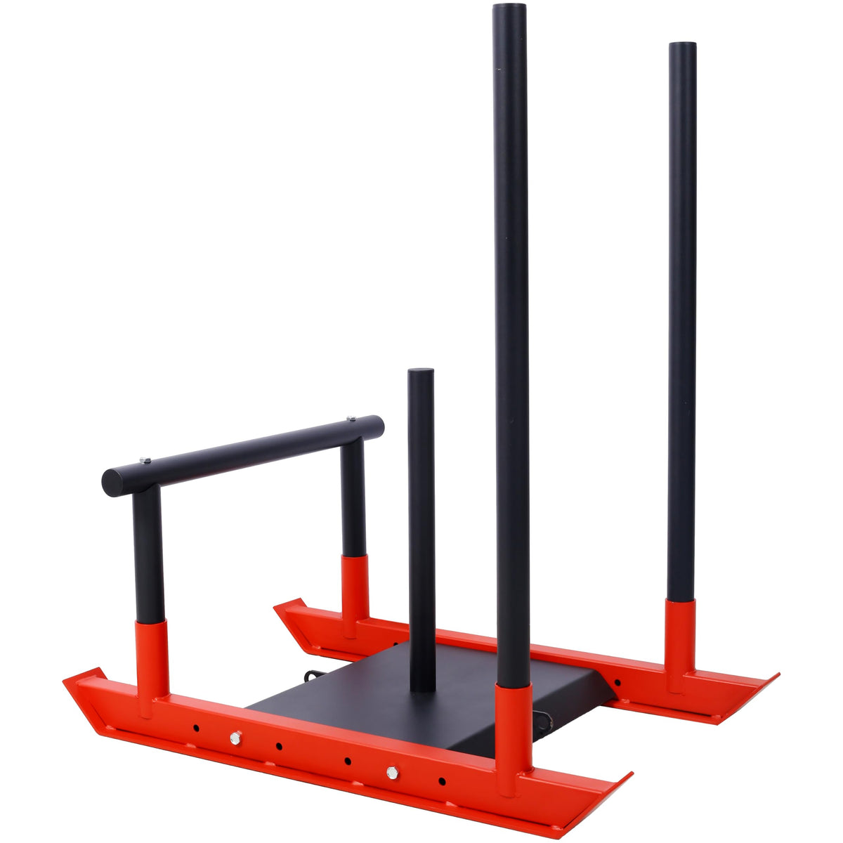 Heavy Duty Fitness Sled with Push Poles Harness for Speed - Premium Selection Official Imagery - 5