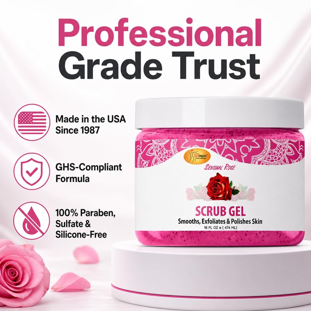 SPA REDI Exfoliating Pedicure Scrub Gel – Pumice & Hyaluronic Acid Callus - SPA REDI Official Product View 7