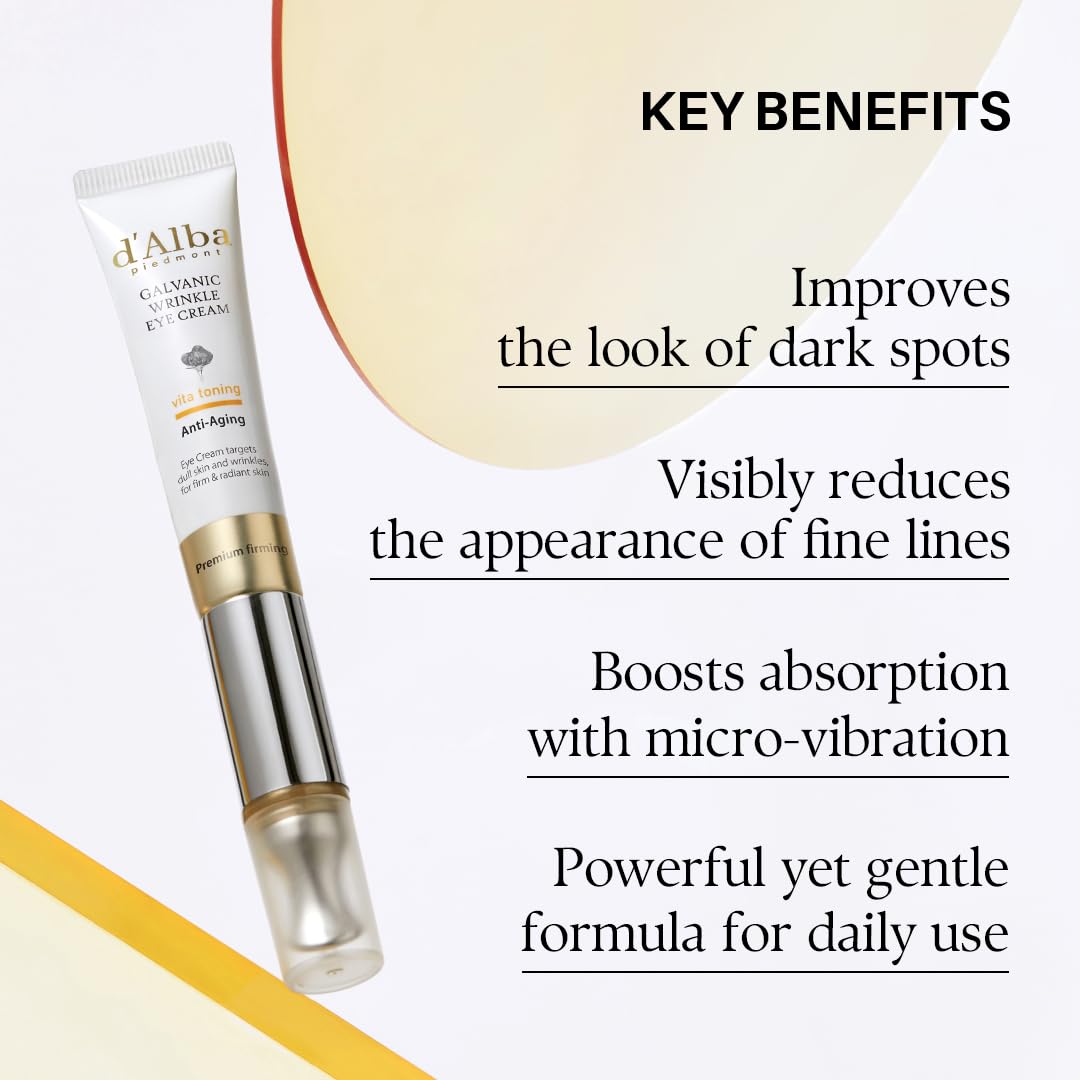 d alba Piedmont Vita Toning Galvanic Eye Cream - d'alba Piedmont Official Imagery - 5