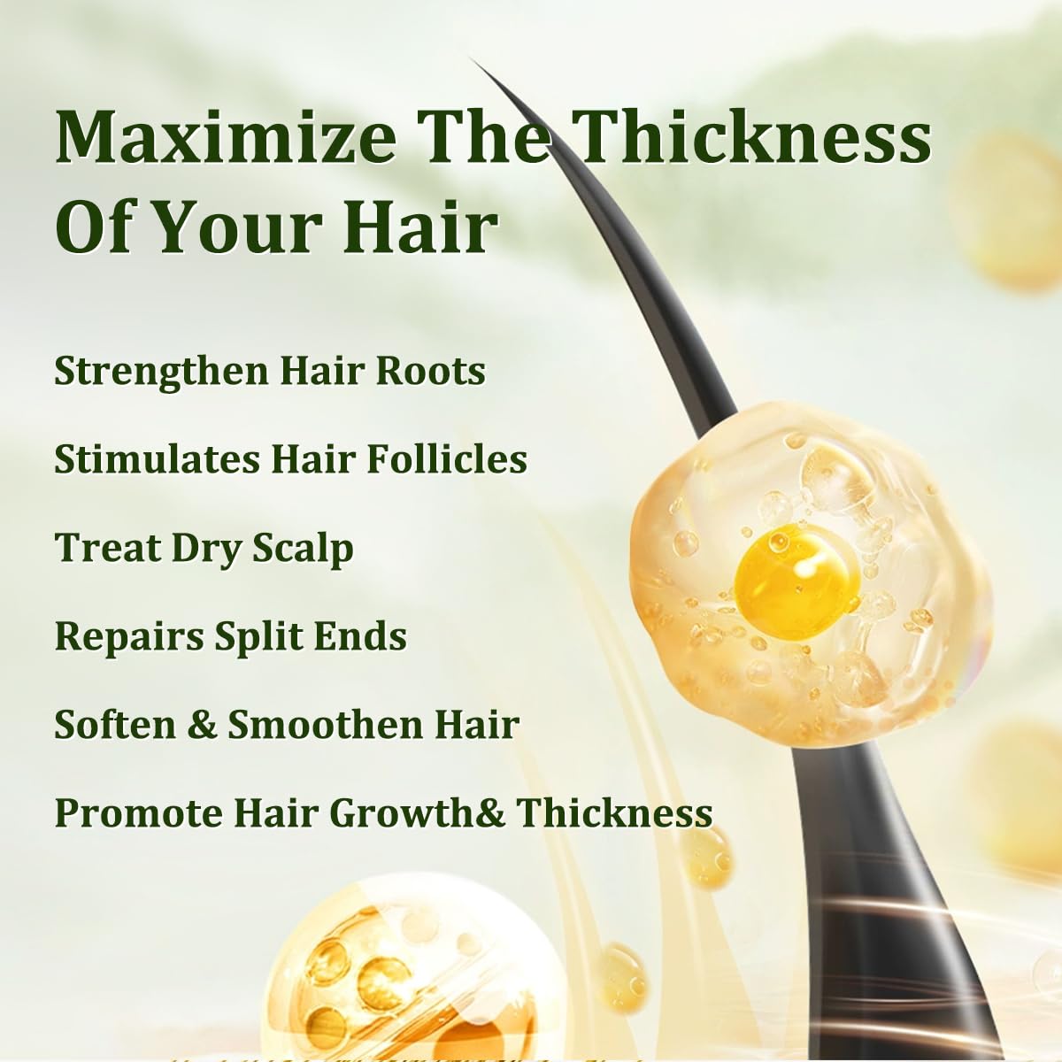 Gypsophila Batana Oil for Hair Growth - 100% Pure Natural Hair Growth Oil & No - Gypsophila Official Product View 6