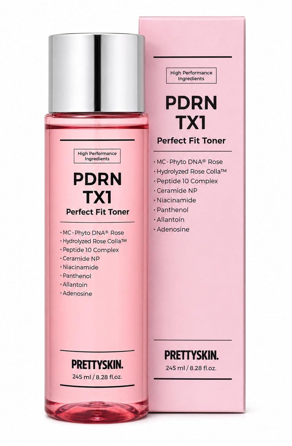 PRETTYSKIN Vegan Rose PDRN 2% Facial Toner 6.93 fl - PRETTYSKIN