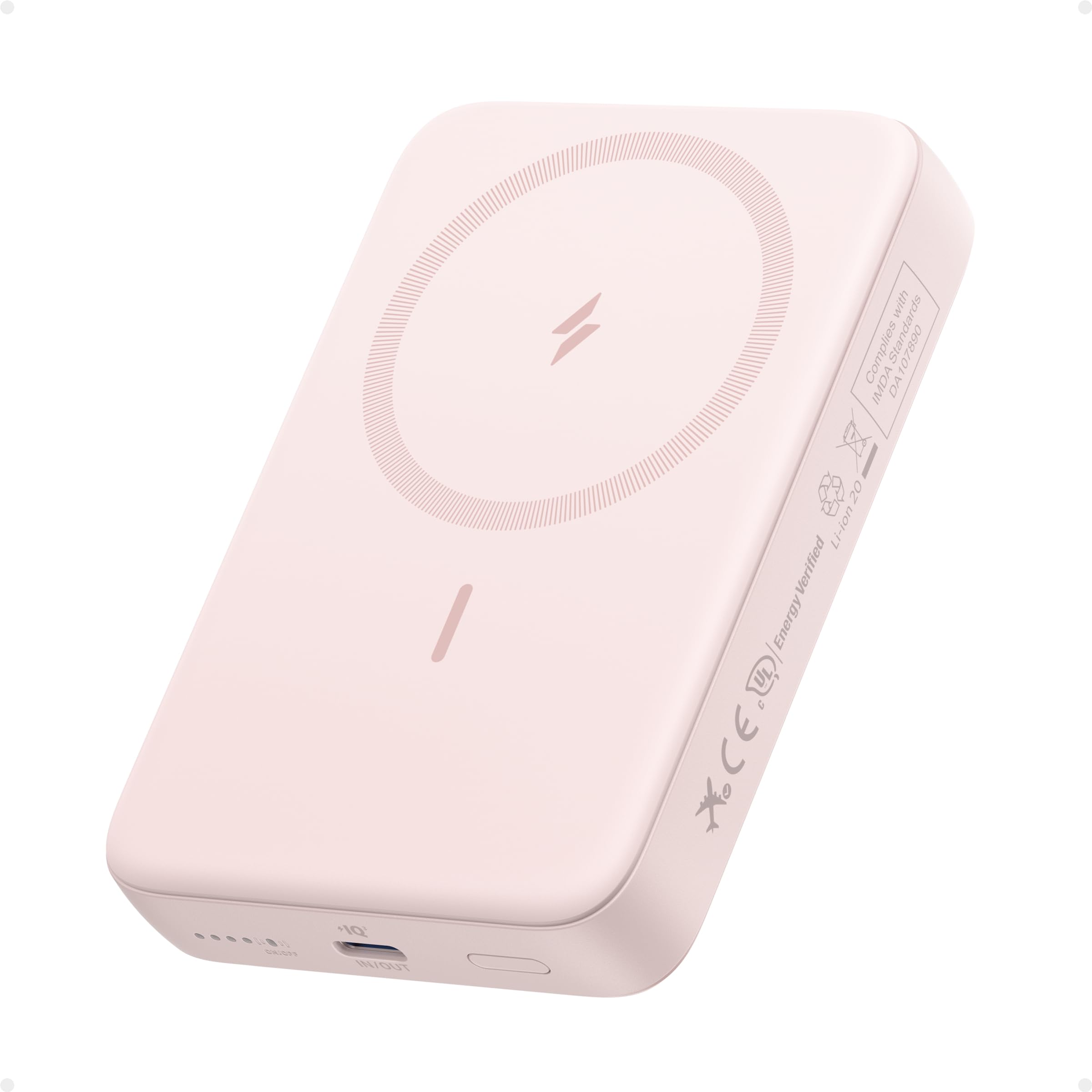 Anker Zolo Magnetic Power Bank 10 000mAh Magsafe Portable - Anker Official Imagery - 8