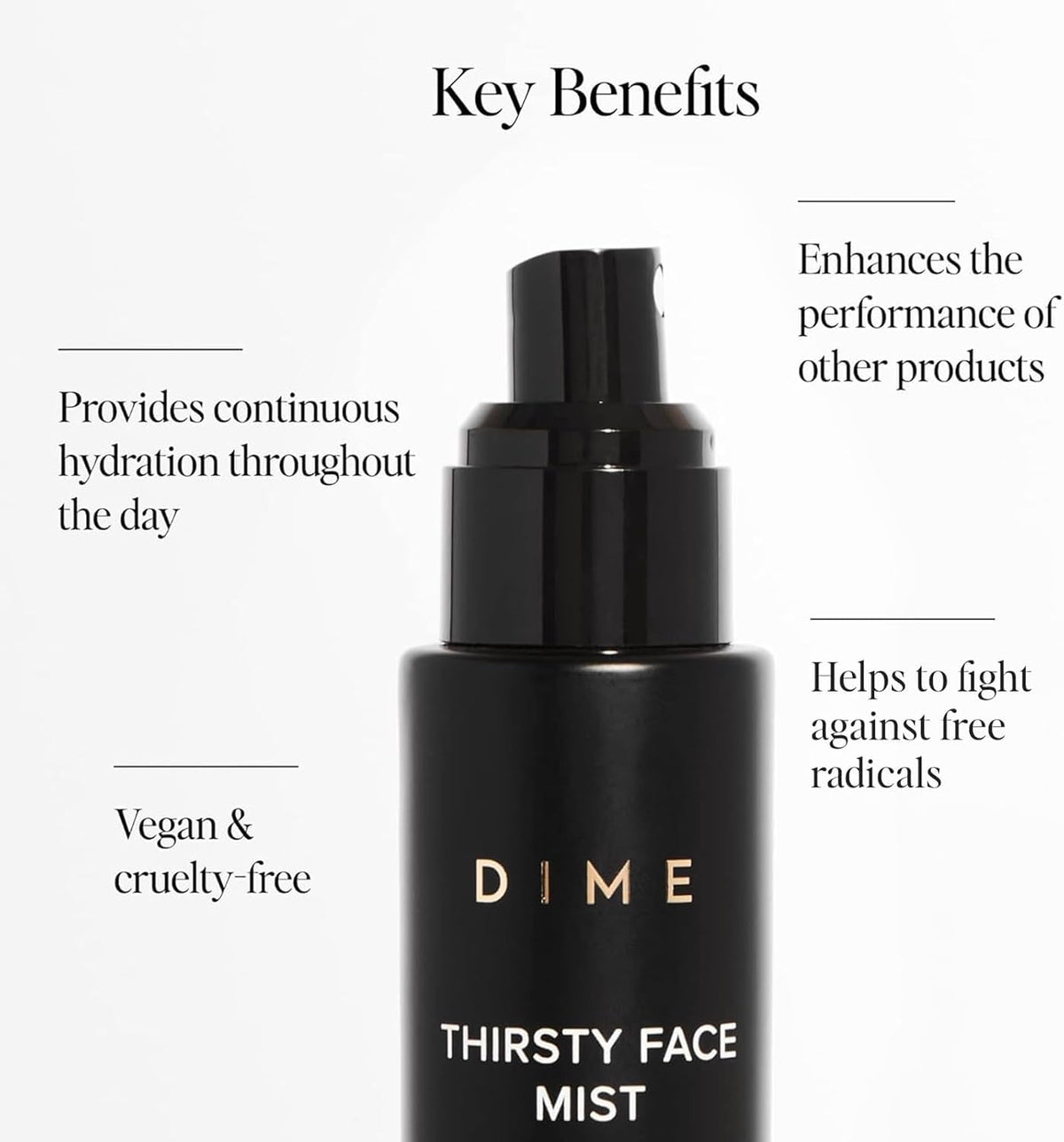 DIME Beauty Thirsty Face Mist - DIME Official Product Imagery - 4