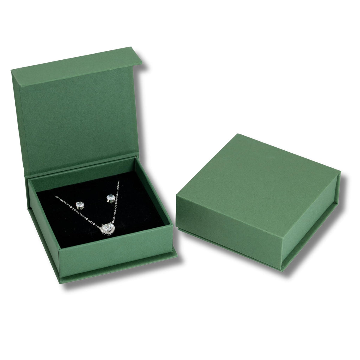 JPB Jewelry Box Magnetic Jewelry Gift Box with Velvet Foam - JPB JEWELRY BOX CO. Official Imagery - 5