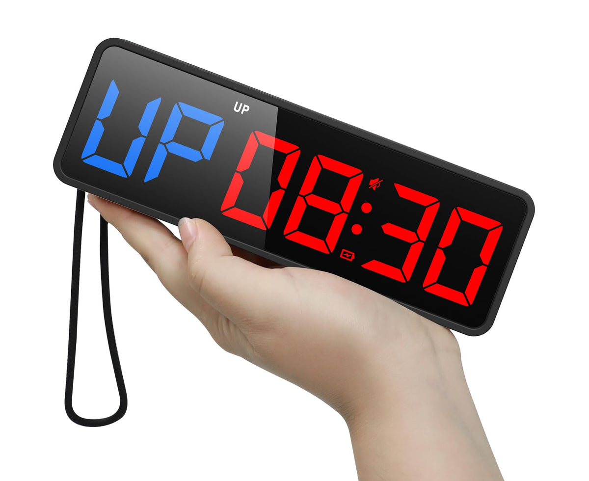 ANJANK Small Portable Gym Timer Clock Strong Magnet Workout - ANJANK Official Imagery - 2