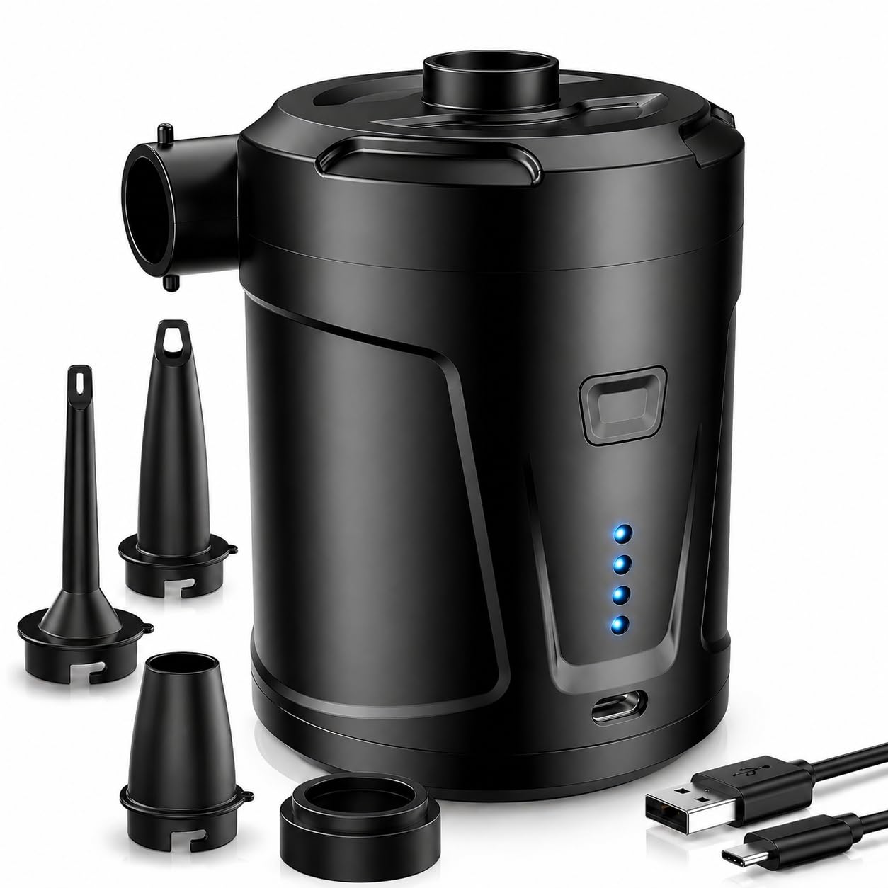Ausic Air Pump for Inflatables,Air Mattress Pump,5200mAh Battery,Campi - View 1