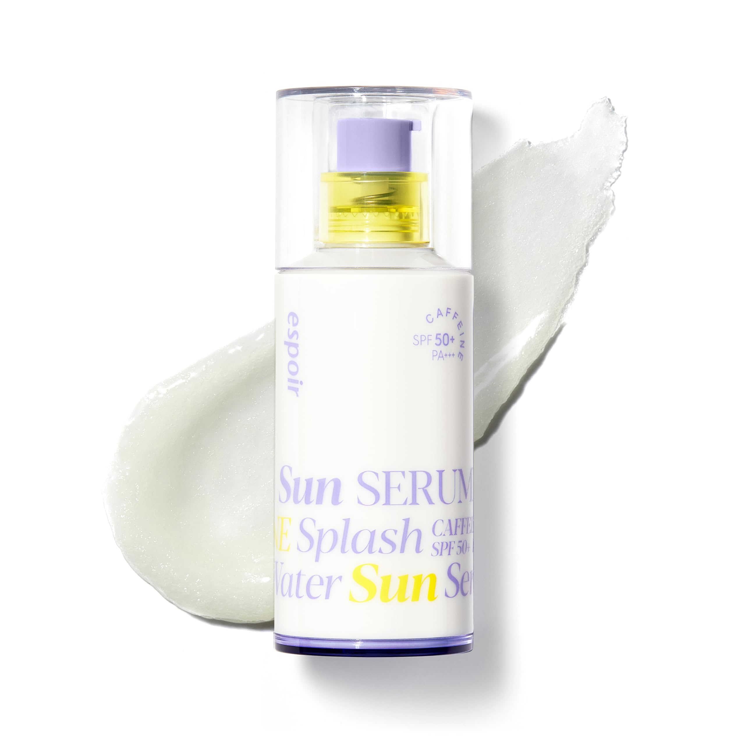 espoir Water Splash Sun Serum SPF50 PA 3 000ppm Caffeine for - Espoir Official Product Imagery - 1