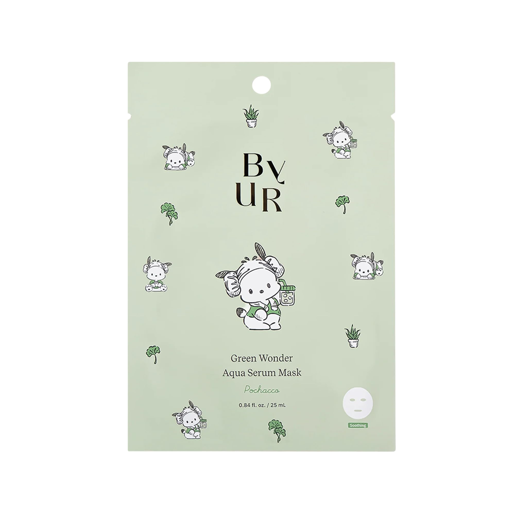 ByUR Honey Gorgeous Sanrio Character Daily Aqua Serum Mask (1 - ByUR