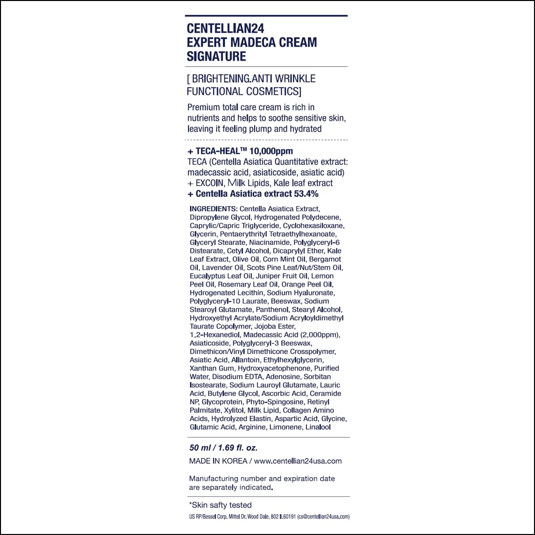 CENTELLIAN 24 Expert Cream (Signature, 1.69fl oz) - CENTELLIAN 24