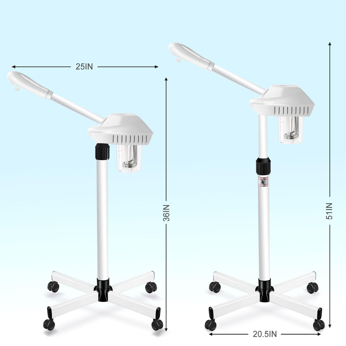 Professional Facial Steamer for Deep Cleansing and Hydration - FWOD BIBTO Official Imagery - 8