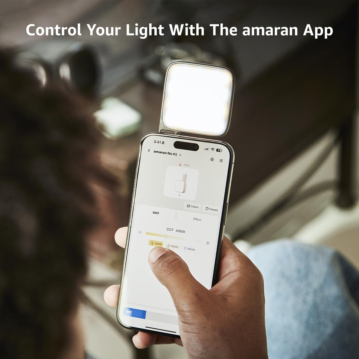 amaran Go Magnetic Phone Selfie Light - Amaran Official Imagery - 8