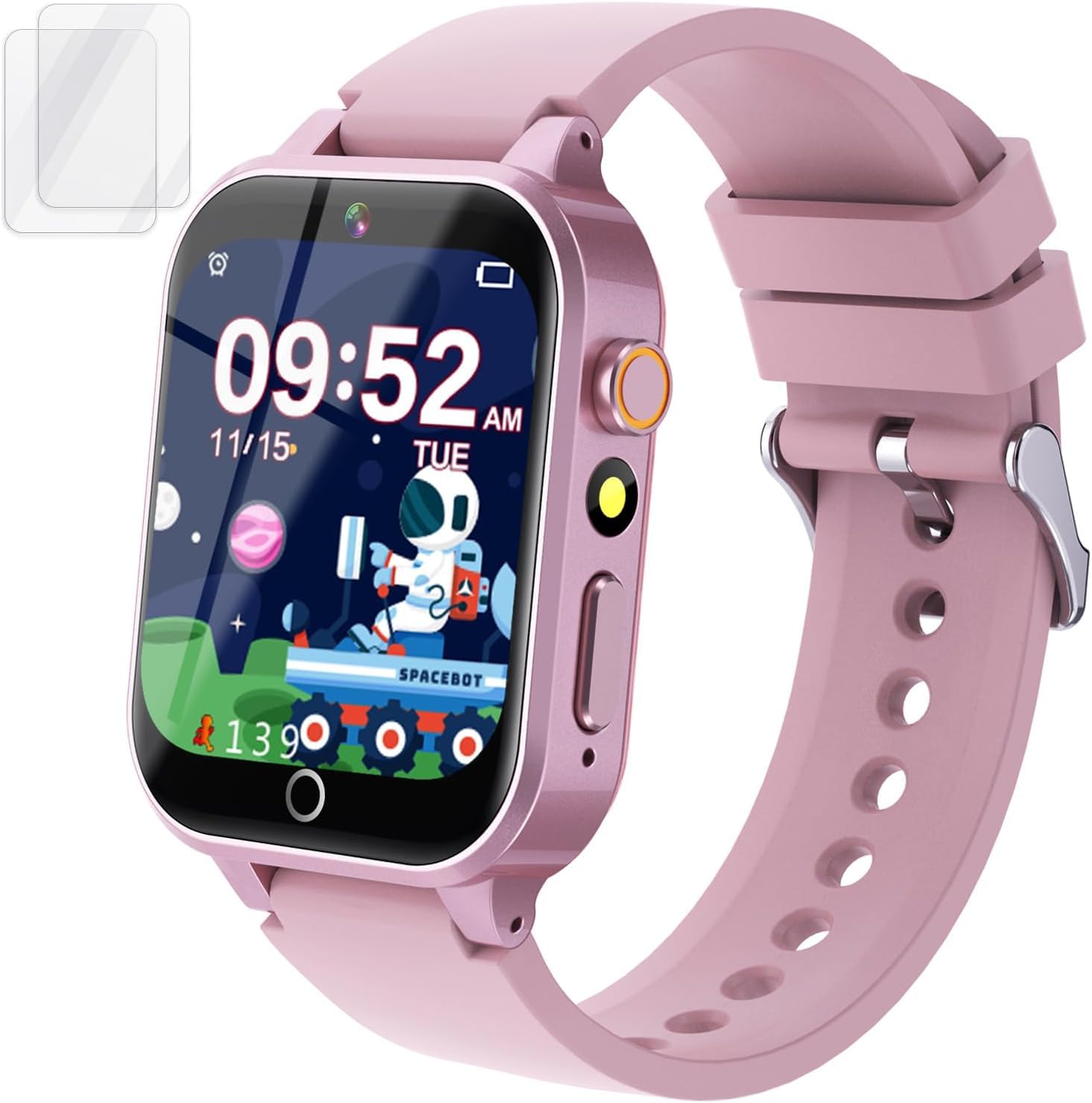 Cosjoype Kids Smart Watch Gift for Girls Age 5-12, 39 Games HD Touch S - View 1