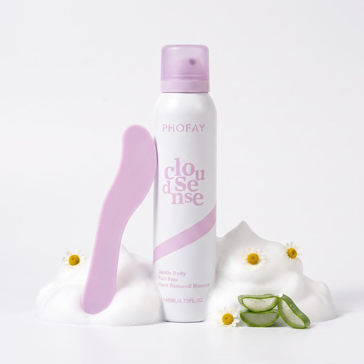 PHOFAY Cloud Sense Gentle formula Hair Removal Spray - PHOFAY Official Imagery - 2