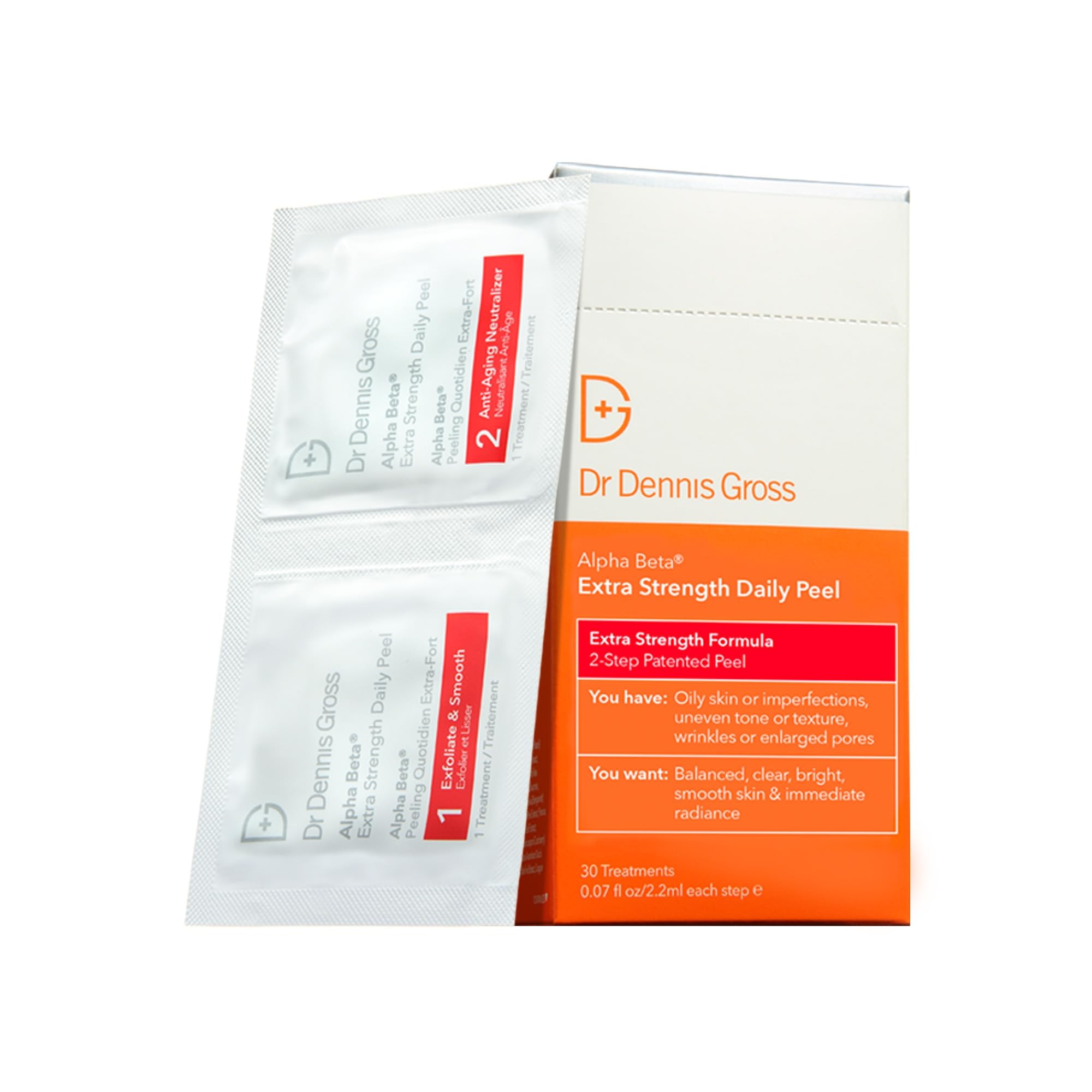 Dr Dennis Gross Alpha Beta Extra Strength Exfoliating Daily Peel - Dr Dennis Gross