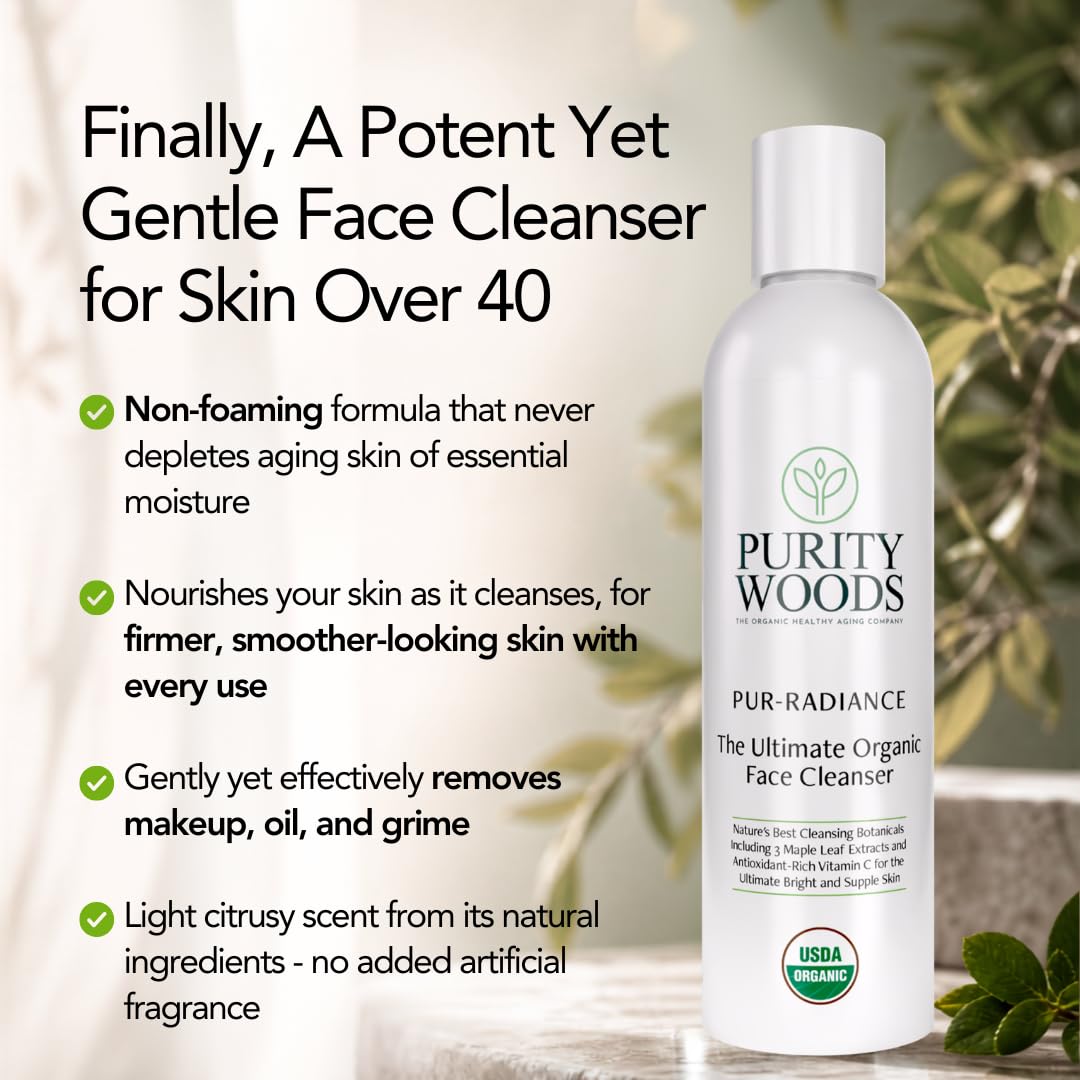 Purity Woods Pur Radiance Face Cleanser for Mature Skin Non - Purity Woods Official Imagery - 3