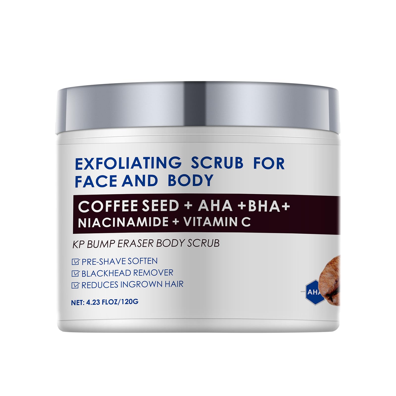 YAFUSIPE KP Bump Eraser Body Scrub with 10% AHA BHA Ingrown Hair Keratosis - YAFUSIPE Official Product View 2