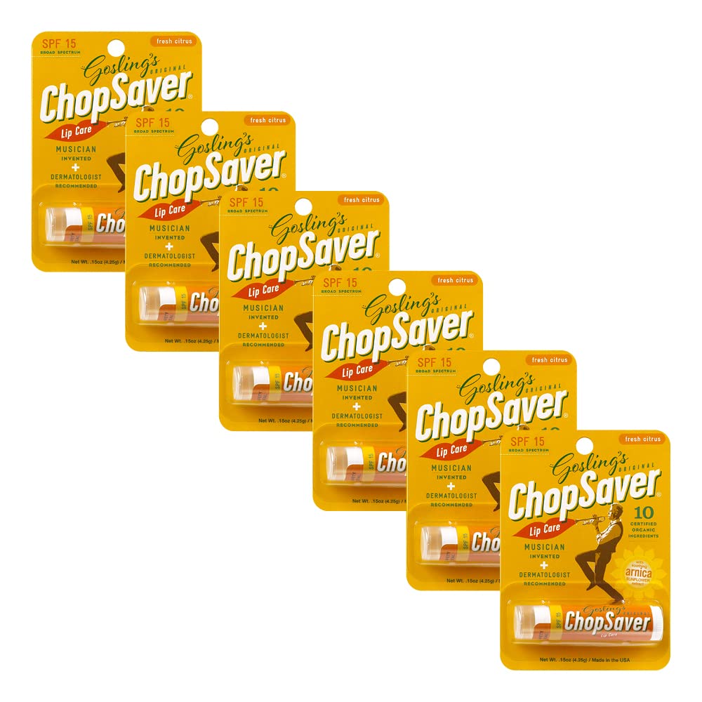 Goslings Original ChopSaver SPF 15 Lip Care All Natural Lip - ChopSaver Official Imagery - 1