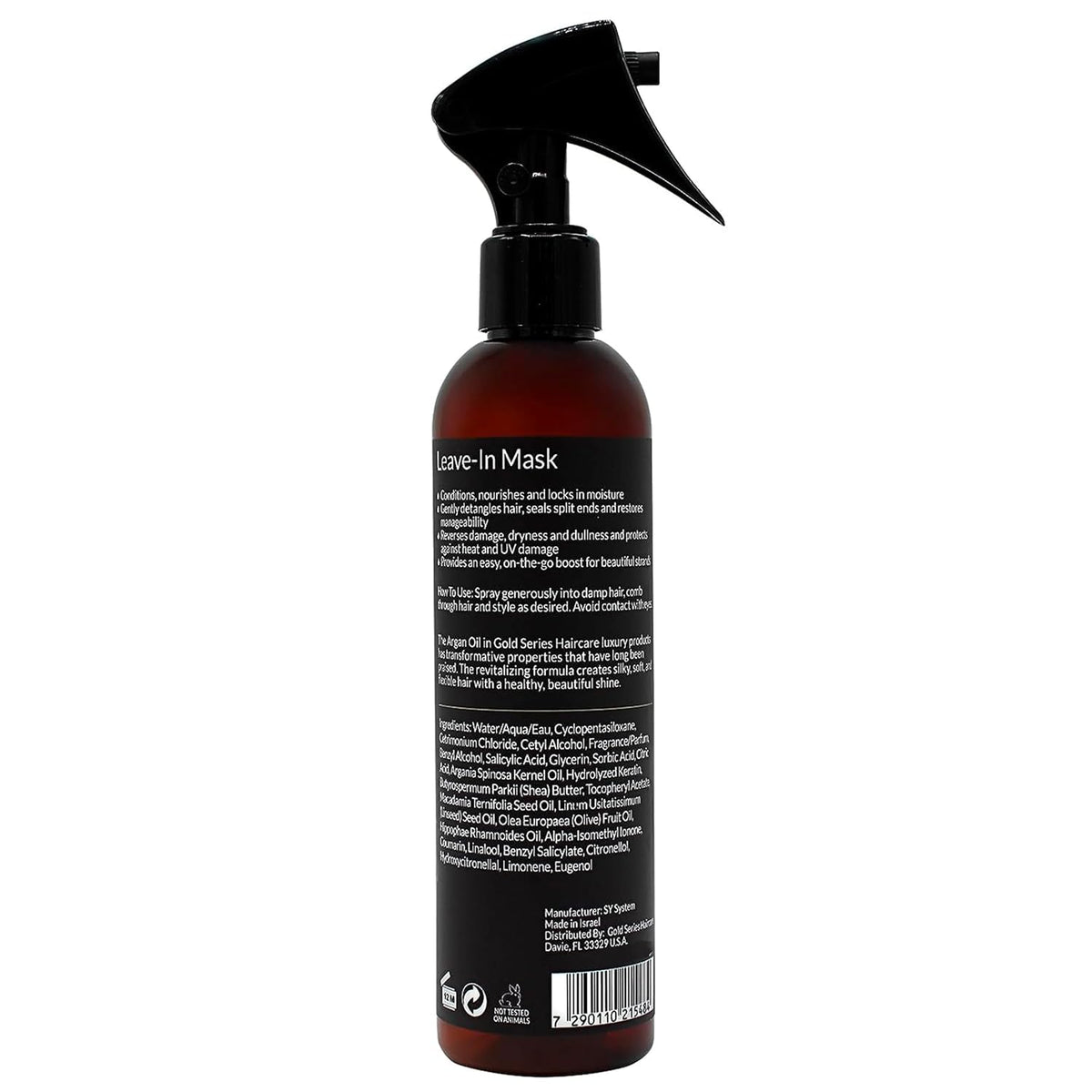 Gold Series Leave In Hair Mask Argan Oil Hair Mask Enriched - Moroccan Gold Series Official Imagery - 3
