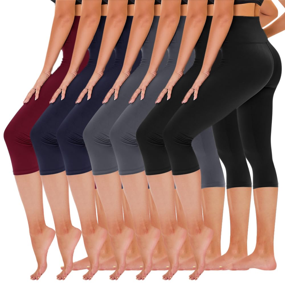 TNNZEET 7 Pack Leggings for Women - TNNZEET Official Imagery - 7