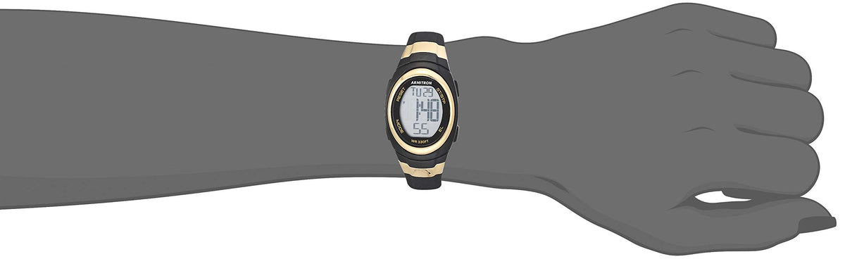 Armitron Sport Women s Digital Chronograph Resin Strap Watch - Armitron Official Imagery - 4