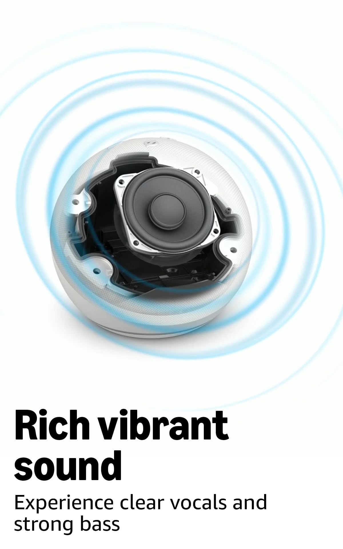 Amazon Echo Dot   - Vibrant sounding speaker, Designed for Alexa+, Great for bed - Amazon Official Product View 5