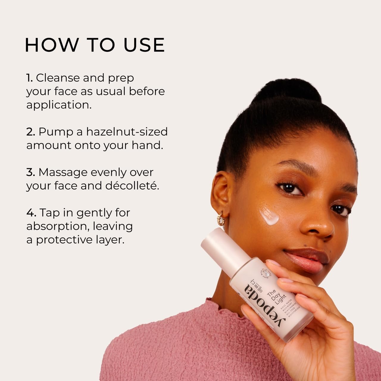 Yepoda The Day Light Oil Free Purifying Day Moisturizer with - Yepoda Official Imagery - 6