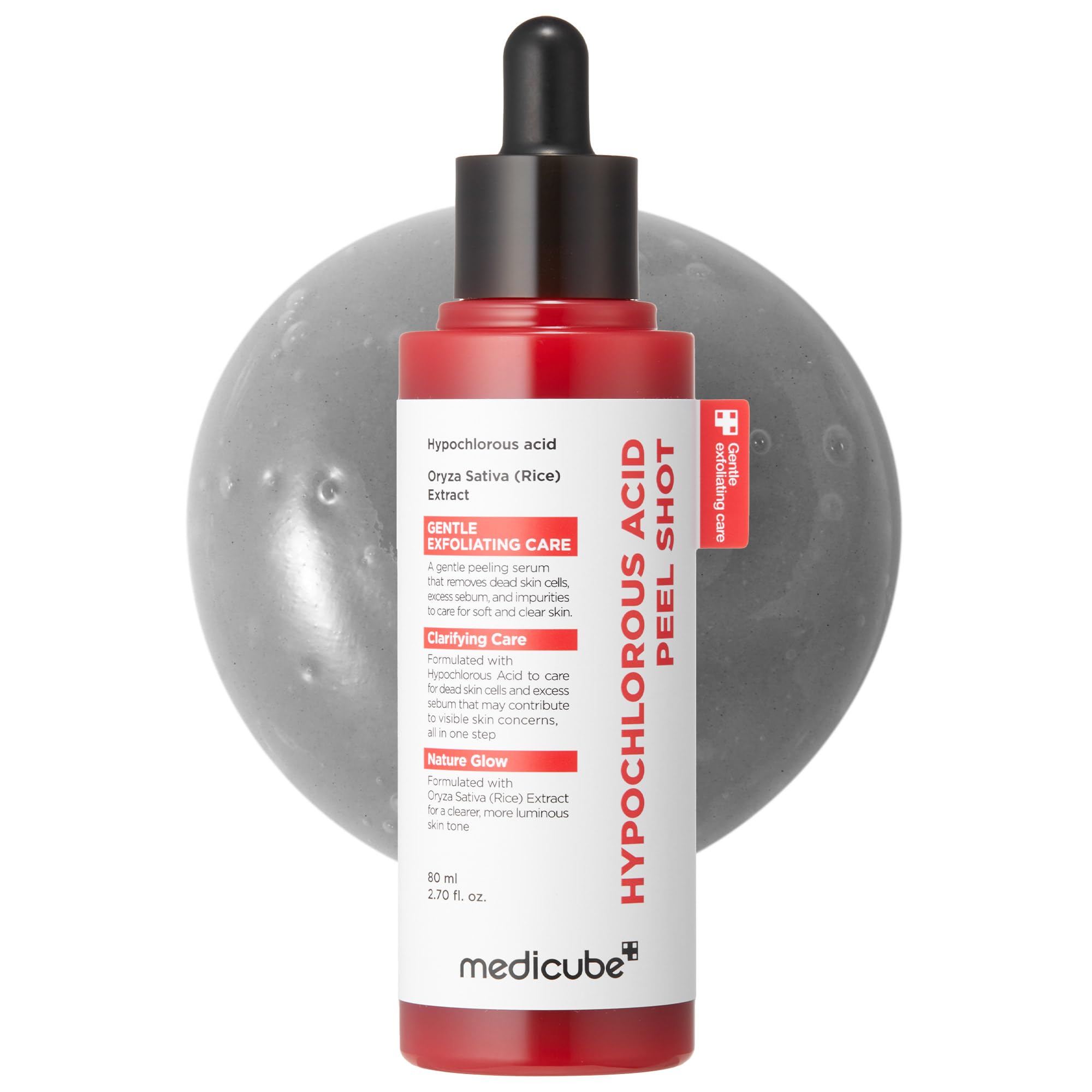 medicube Peel Shot with Hypochlorous Acid for Pores &amp; - medicube
