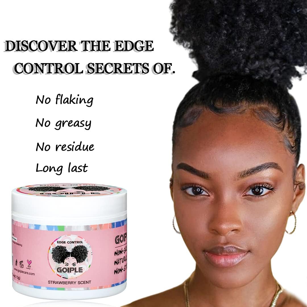WOZUTUNT Edge Control Wax, Hair Styling Product, Strong Hold Non - greasy Edge - WOZUTUNT Official Product View 4