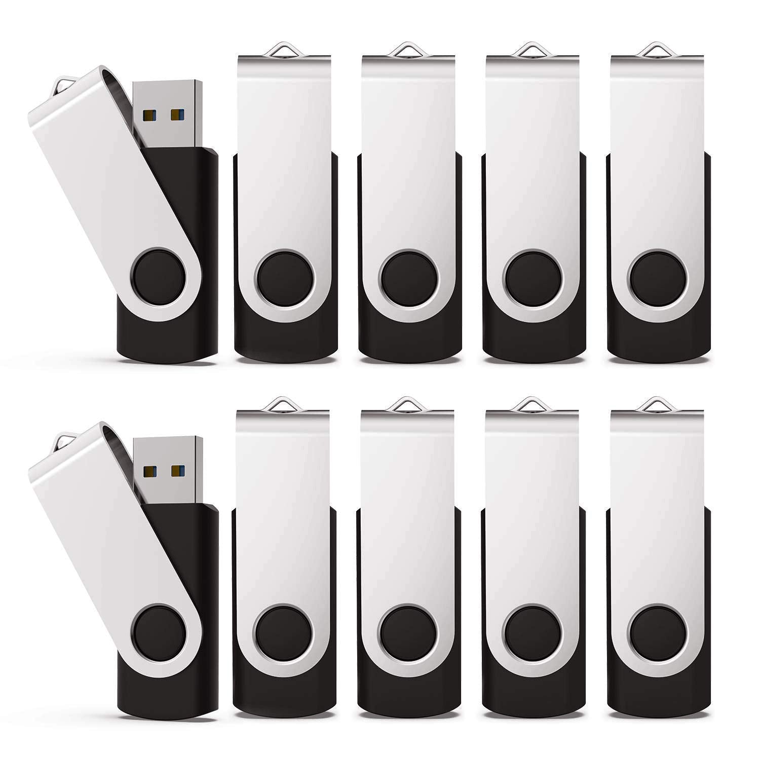 KEXIN 100 Pack 4GB Flash Drives - USB Thumb Drive, 4GB Memory Sti - KEXIN Official Product View 9