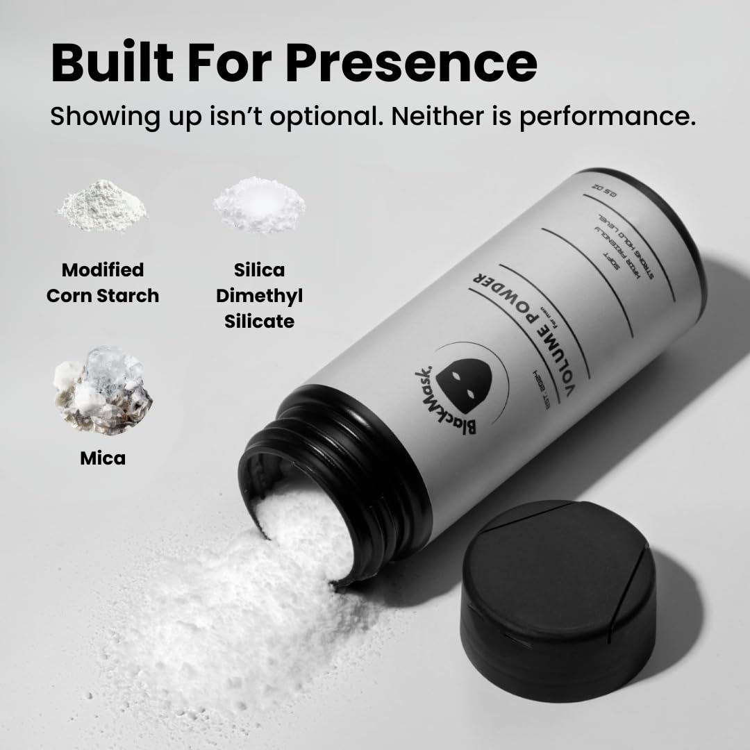 BlackMask Texture Powder for Men, Easy to Apply - Instantly Adds Textu - View 6