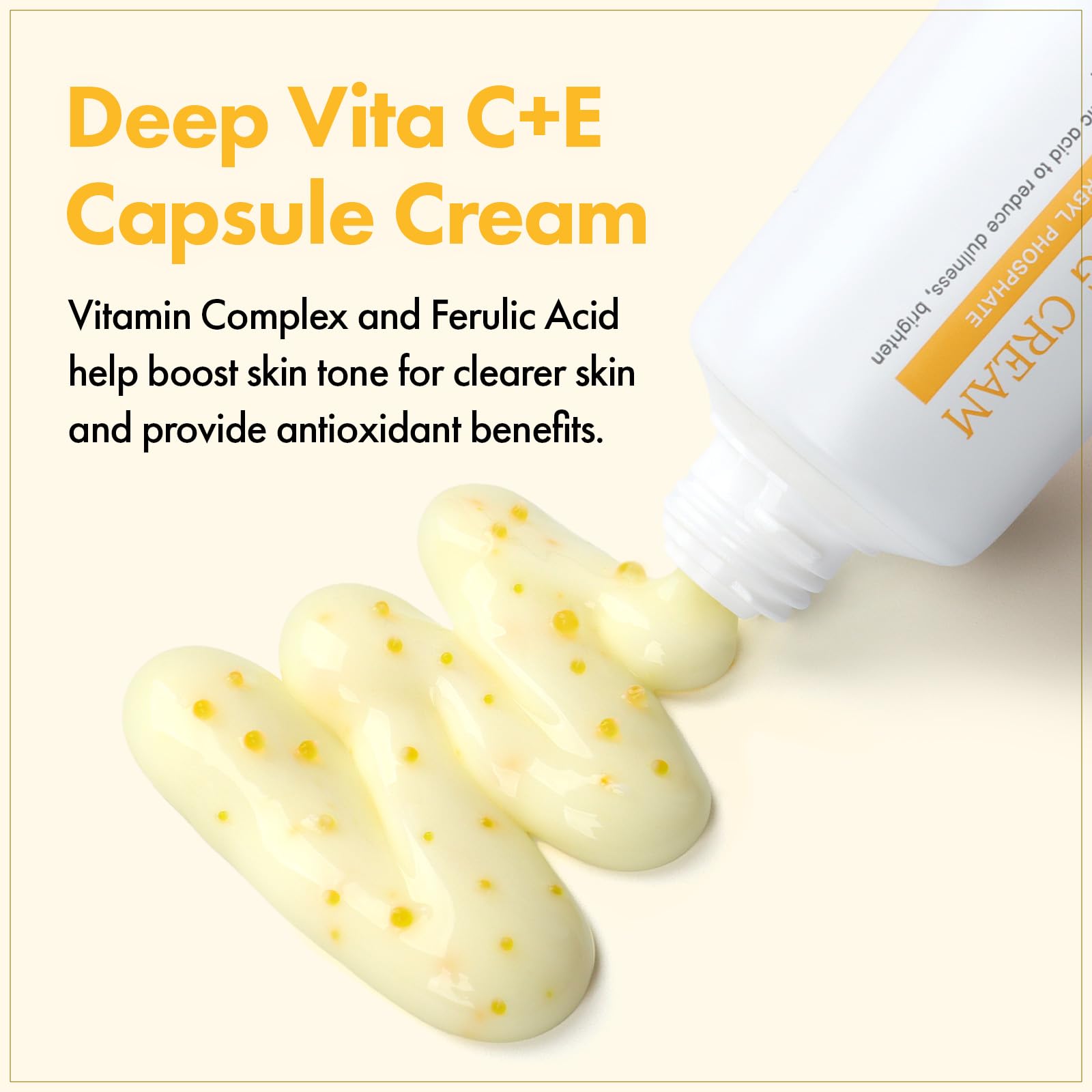 TOSOWOONG Vitamin C Brightening Cream for Even Tone & Dark Spots, Freckles - TOSOWOONG Official Product View 3