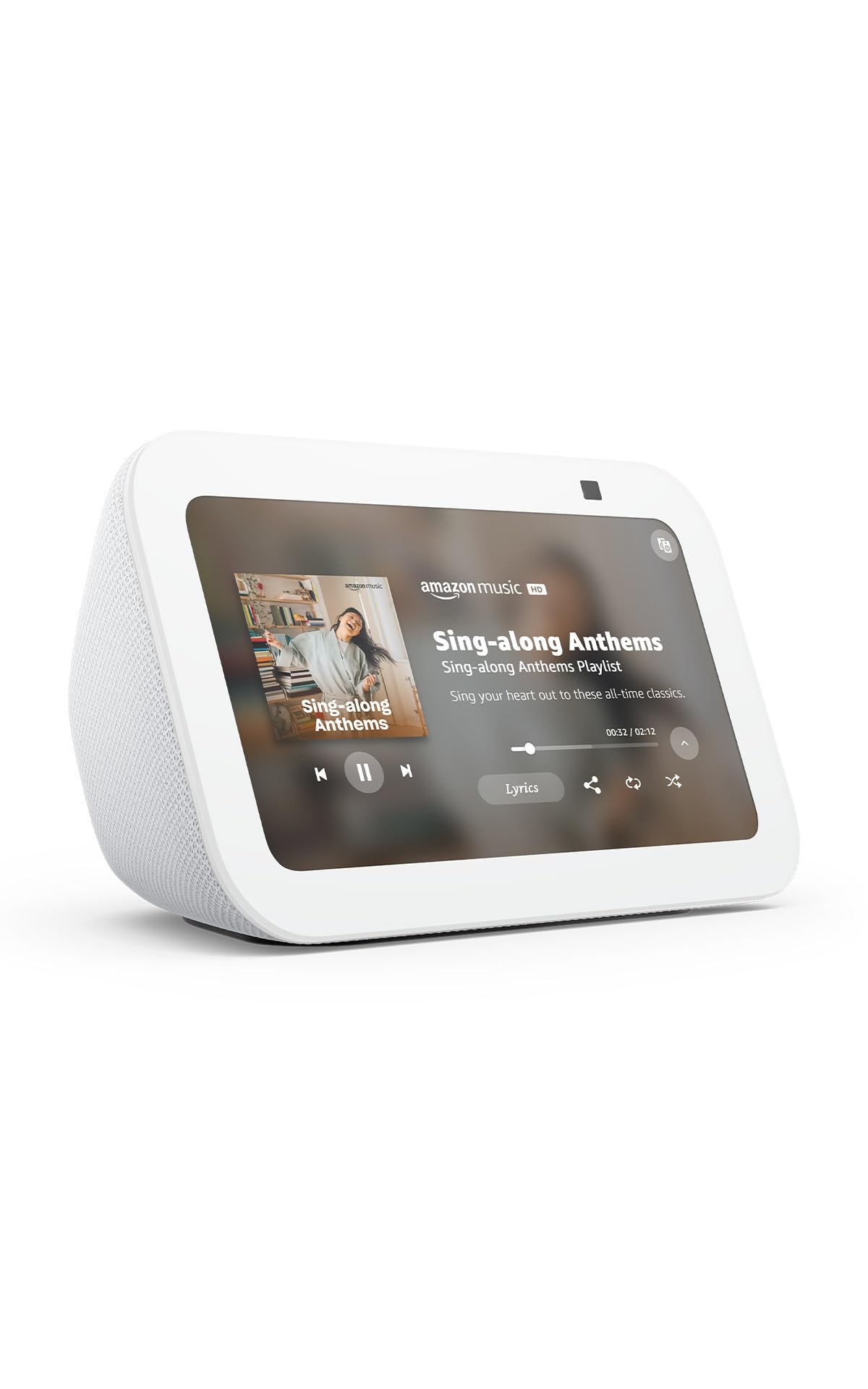Amazon Echo Show 5  , Smart display, Designed for Alexa+, 2x the by Amazon - Angle View 2