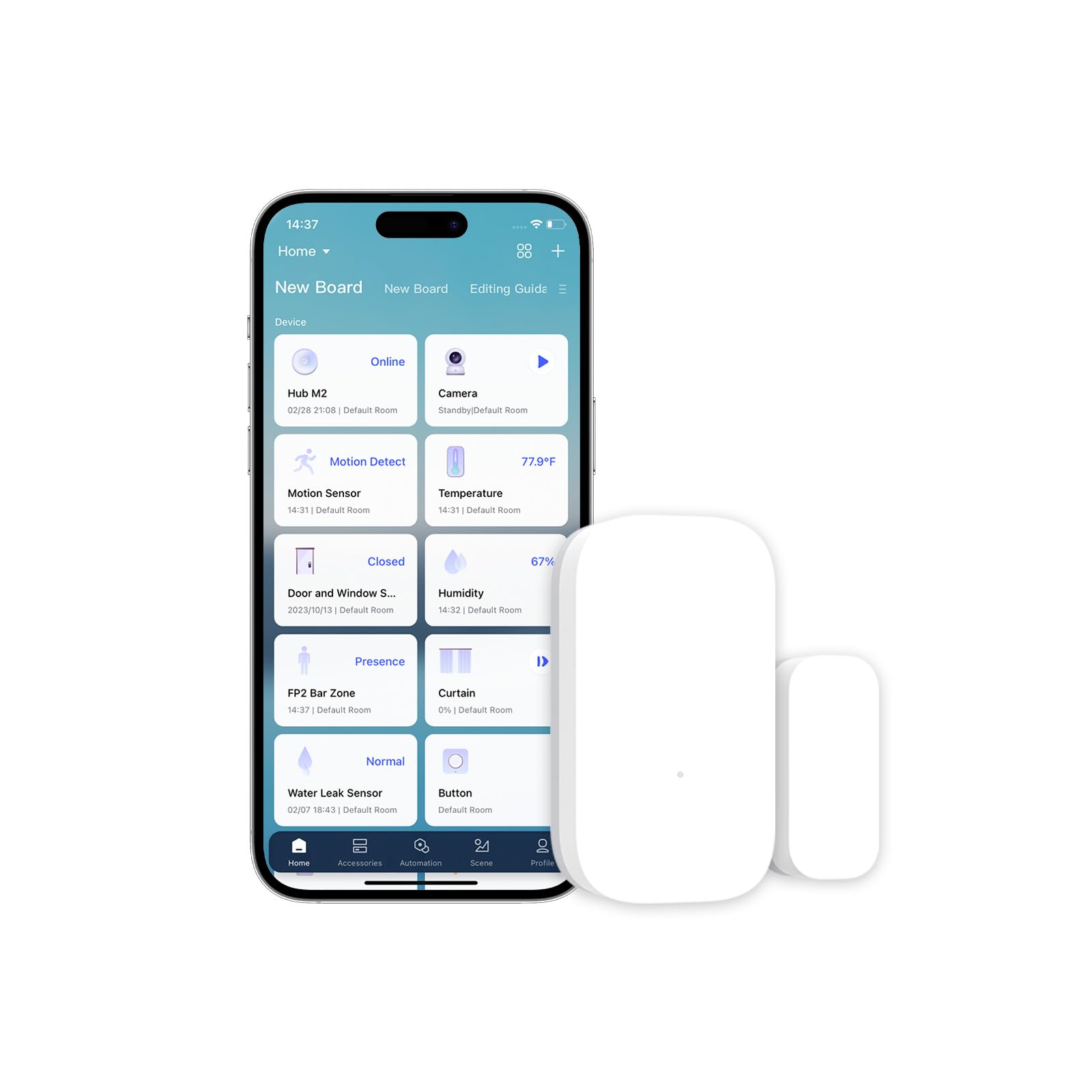 Aqara Zigbee Door and Window Sensor 3 Pack, Wireless Mini Contact - Aqara Official Product View 8