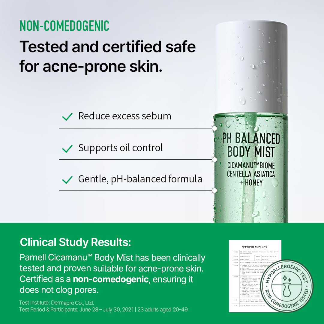 Parnell Cicamanu Body Care Duo – Cotton Clear Pad with Centella, - Parnell
