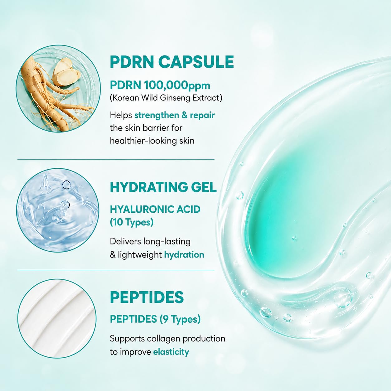 Premium Salmon DNA PDRN Capsule Cream Panax Ginseng – 100,000ppm - SHAGOLL