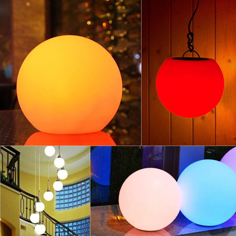 Akozon Rechargeable LED Ball Light with Remote Control - Akozon Official Imagery - 8
