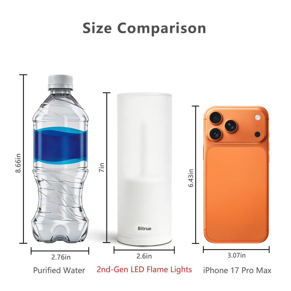 2nd Gen Flameless Candles 13 Colors Remote Timer - Bitrue Official Imagery - 7
