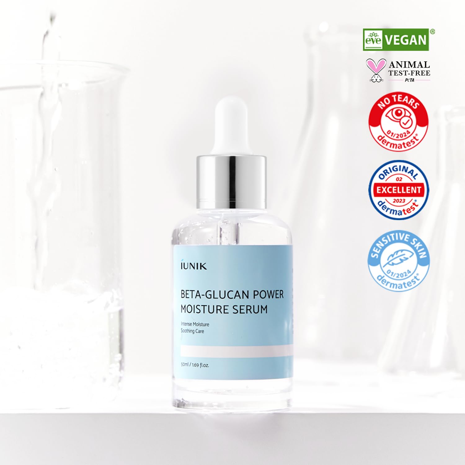 IUNIK Beta-Glucan Power Moisture Serum - IUNIK