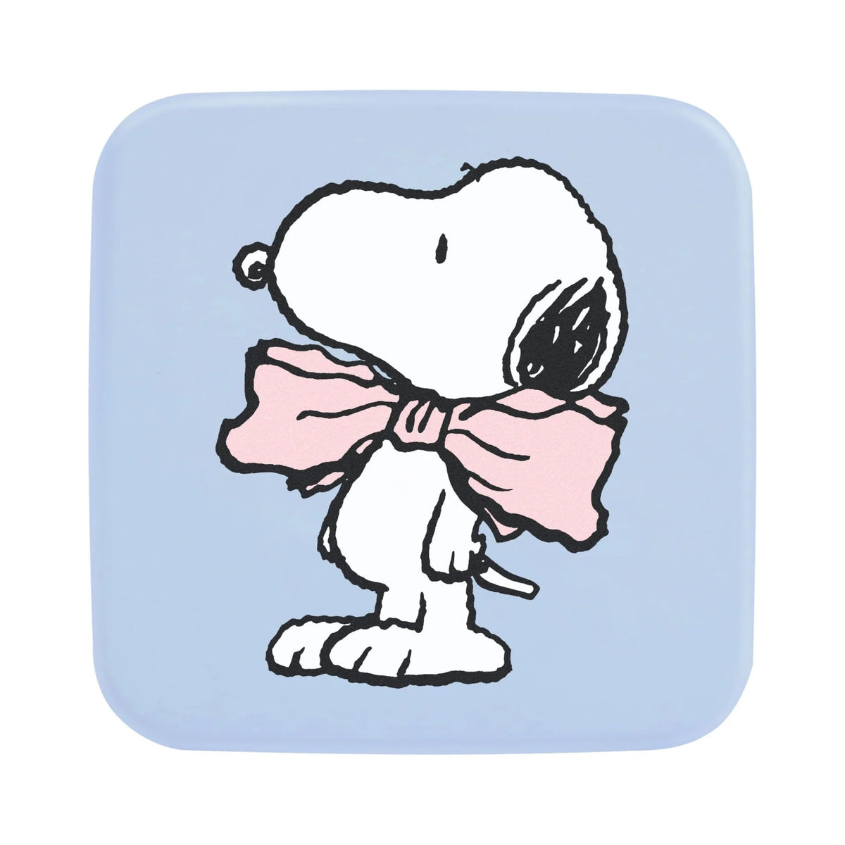 Impressions Vanity Peanuts Snoopy Bowtie LED Compact Mirror - IMPRESSIONS VANITY · COMPANY Official Imagery - 1