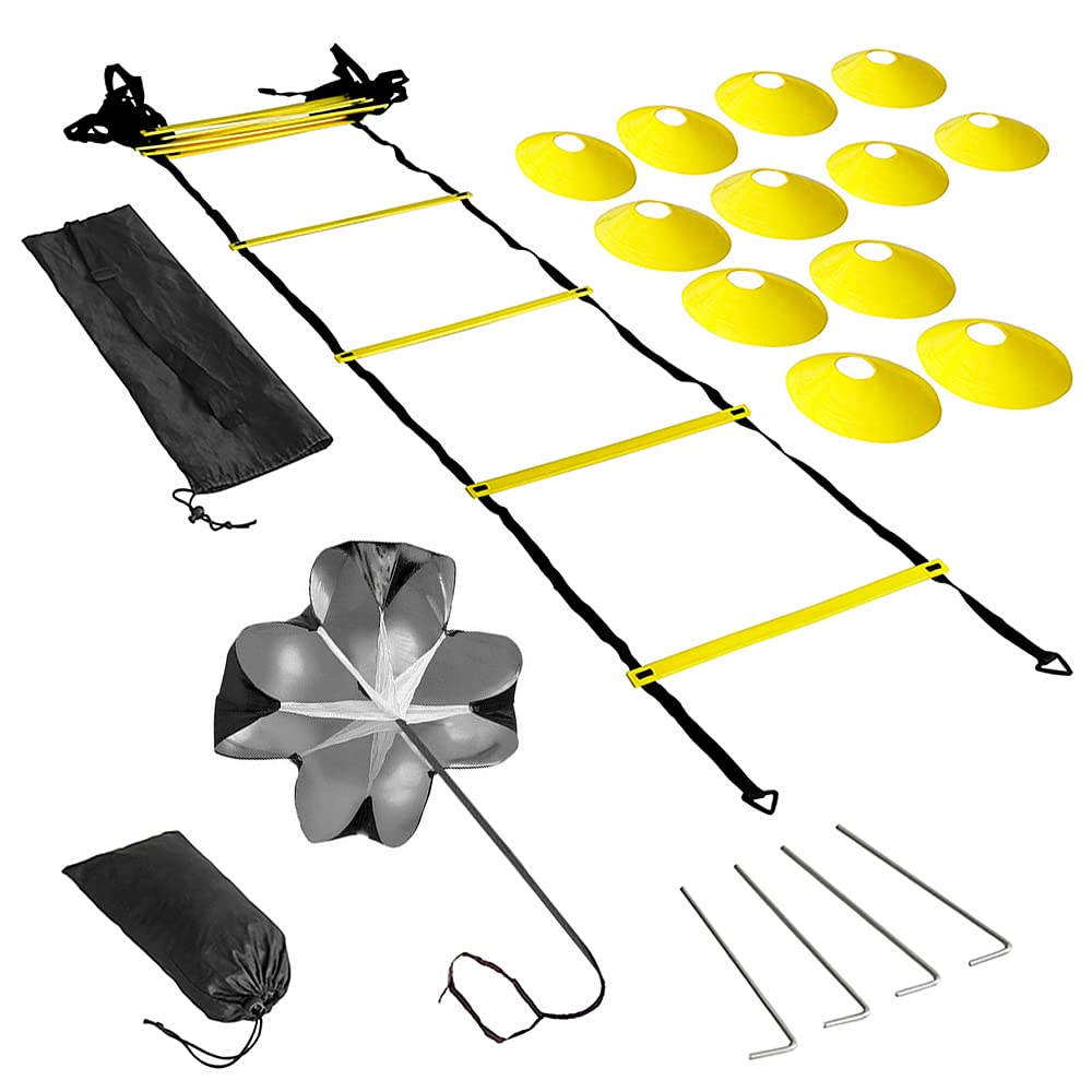 Ejoyous agilitys Ladder Speed Training Equipment Set - Ejoyous Official Imagery - 1