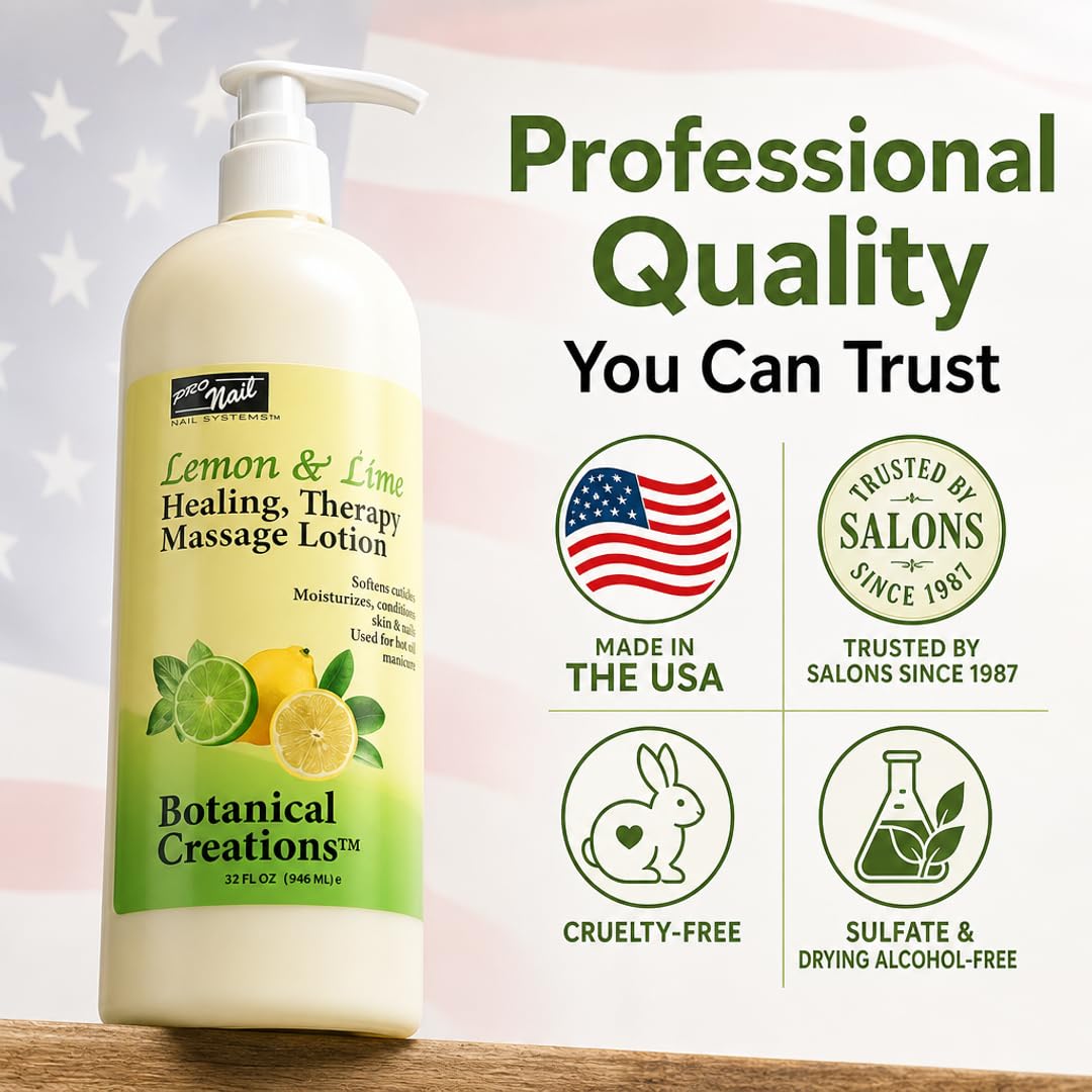 PRO NAIL Salon Massage Body Lotion Deep Moisturizing 32 oz - PRO NAIL Official Imagery - 8