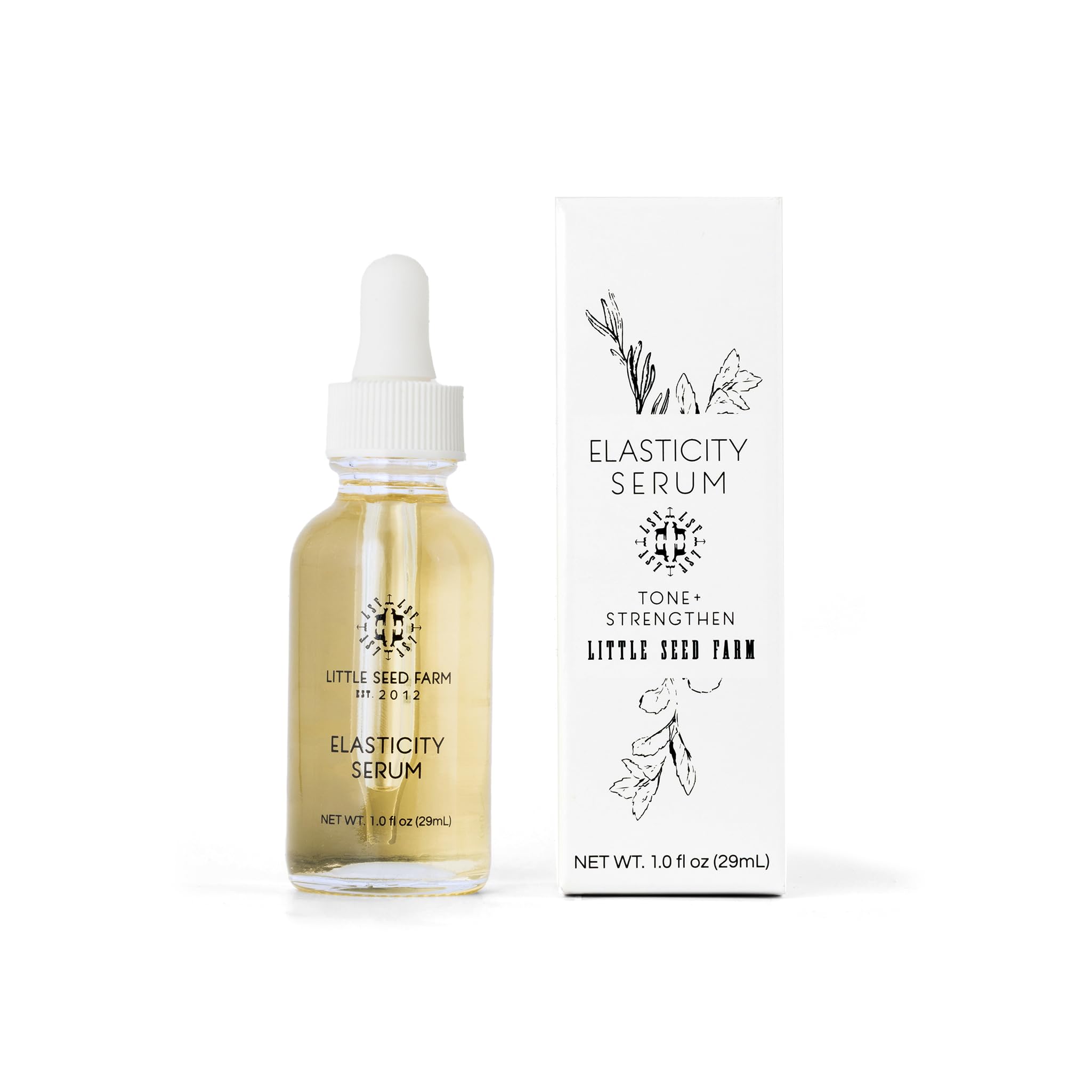 Little Seed Farm Elasticity Serum - Toning & Firming Face Serum & 1 fl oz - Little Seed Farm Official Product View 2